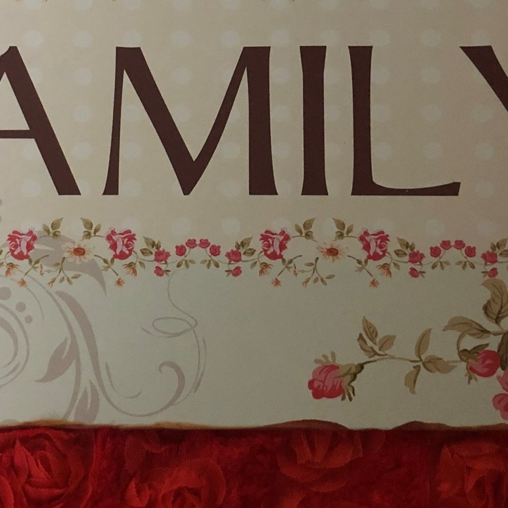 VINTAGE LOOK FAMILY SIGN REPRO - Picture 3 of 9